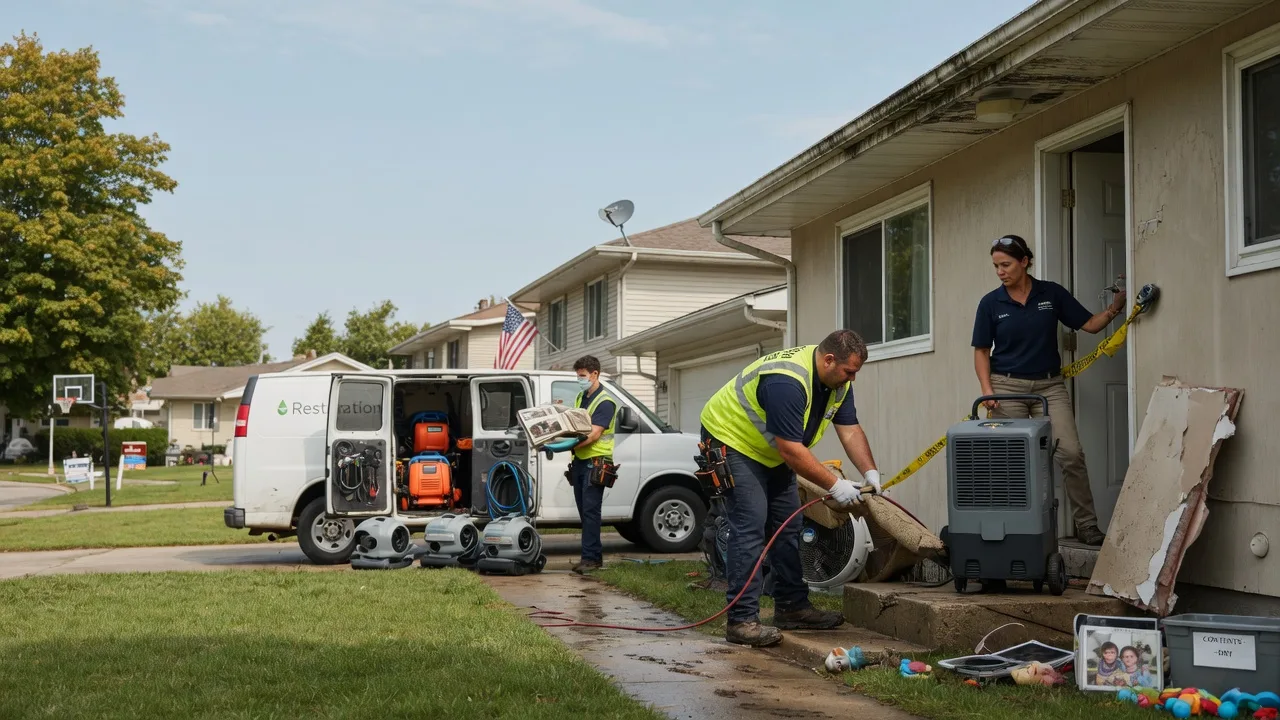 Water Damage Restoration in Wind Gap, PA near me